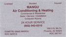 Mangu Air Conditioning & Heating