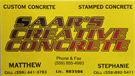 Saars Creative Concrete