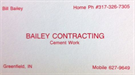 Bailey Contracting