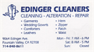 Edinger Cleaners