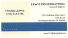 Lewis Construction