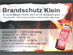 Brandschutz Klein Brandschutz Klein