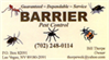 Barrier Pest Control Barrier Pest Control