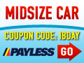 Rent a Midsize car for <span>$32.99 per day all year long from Payless Car Rental! </span>